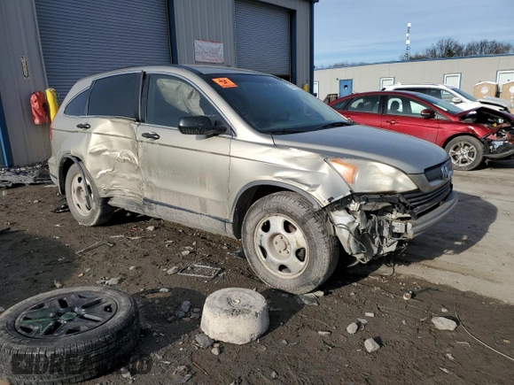 2008 Honda CR-V LX with VIN JHLRE38368C029945, listed as a Copart auction lot 43479775 with 117,318 mi miles and Salvage Title. Bid and sale history available at carsss.com. Image 4.