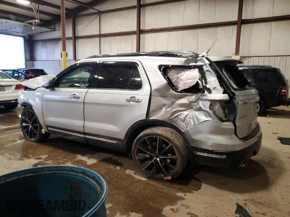 2018 Ford Explorer Limited z VIN 1FM5K8F84JGC38546, wystawiony jako Copart lot #57719485 z przebiegiem 43 391 mil mil oraz Szkoda całkowita • Salvage title. Historia ofert i sprzedaży dostępna na DreamBid. Obrazek 2.