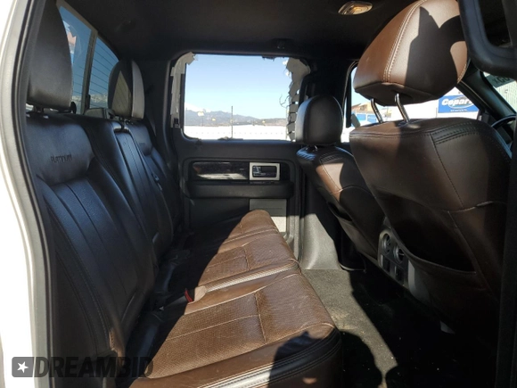 2012 Ford F-150 XL with VIN 1FTFW1ETXCFC03559, listed as a Copart auction lot 52626755 with 226,303 mi miles and Salvage Title. Bid and sale history available at carsss.com. Image 10.