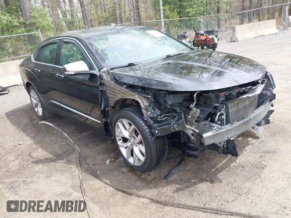 2018 Chevrolet Impala Premier with VIN 2G1125S3XJ9145792, listed as a IAAI auction lot 42052906 with 126,800 mi miles and . Bid and sale history available at DreamBid. Image 1.
