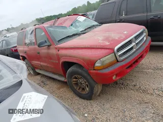2001 Dodge Durango with VIN 1B4HS28N91F555520, listed as a IAAI auction lot 40905387 with 188,282 mi miles. Bid and sale history available at carsss.com. Image 1.