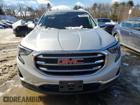 2021 GMC Terrain SLT with VIN 3GKALVEV5ML381905, listed as a Copart auction lot 45365715 with 31,317 mi miles and Salvage Title. Bid and sale history available at DreamBid. Image 5.