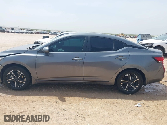 2024 Nissan Sentra SV with VIN 3N1AB8CV1RY359321, listed as a IAAI auction lot 41934016 with 9,711 mi miles and . Bid and sale history available at DreamBid. Image 14.