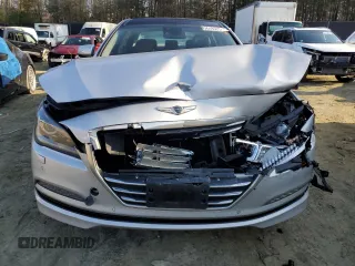 2017 Genesis G80 3.8L с VIN KMHGN4JE4HU191844, выставлен на аукционе Copart как лот 43649535 с пробегом 66 256 миль миль и Списание • Salvage title. История ставок и продаж доступна на DreamBid. Изображение 5.