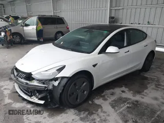 2023 Tesla Model 3 with VIN 5YJ3E1EA9PF548726, listed as a IAAI auction lot 42345157 with 30,647 mi miles and . Bid and sale history available at DreamBid. Image 18.