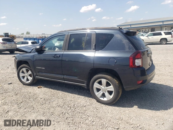 2016 Jeep Compass Sport with VIN 1C4NJCBA8GD524588, listed as a Copart auction lot 53858485 with 137,396 mi miles and Non repairable. Bid and sale history available at DreamBid. Image 2.
