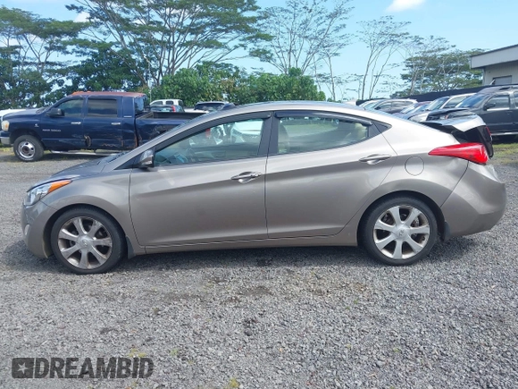 2013 Hyundai Elantra Limited with VIN 5NPDH4AE7DH419645, listed as a IAAI auction lot 41538041 with 53,935 mi miles and . Bid and sale history available at DreamBid. Image 14.