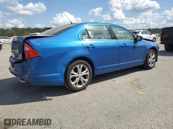 2012 Ford Fusion SE with VIN 3FAHP0HA8CR236191, listed as a Copart auction lot 50141195 with 82,863 mi miles and Salvage Title. Bid and sale history available at carsss.com. Image 3.