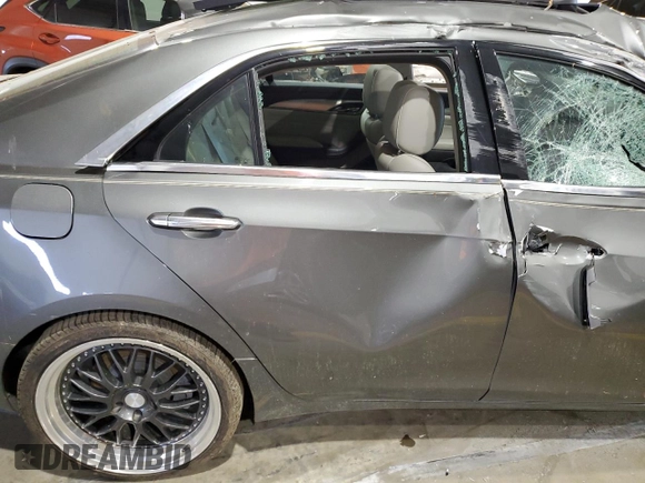 2017 Cadillac CTS Luxury AWD with VIN 1G6AX5SX2H0145966, listed as a Copart auction lot 55835324 with Not provided miles and Salvage title. Bid and sale history available at DreamBid. Image 10.