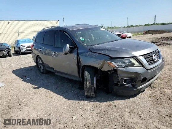2019 Nissan Pathfinder SL z VIN 5N1DR2MN9KC584680, wystawiony jako Copart lot #52585785 z przebiegiem 108 244 mil mil oraz Szkoda całkowita • Salvage title. Historia ofert i sprzedaży dostępna na DreamBid. Obrazek 12.