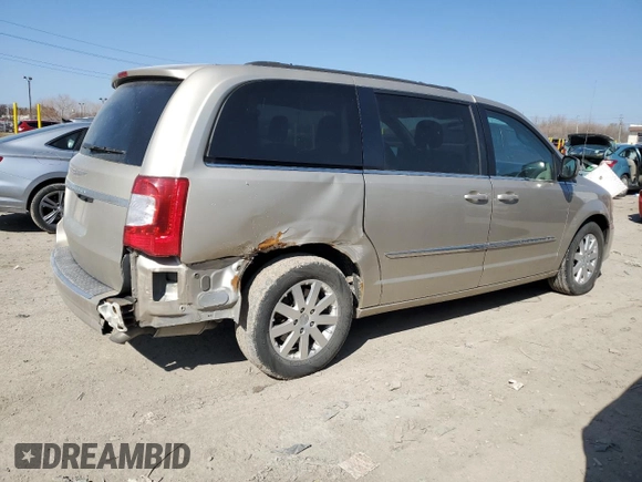 2016 Chrysler Town & Country Touring with VIN 2C4RC1BG2GR147984, listed as a Copart auction lot 48196815 with 136,214 mi miles and Salvage Title. Bid and sale history available at carsss.com. Image 3.