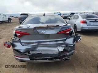 2016 Hyundai Sonata Sport with VIN 5NPE34AF8GH400862, listed as a Copart auction lot 48893925 with 83,712 mi miles and Salvage Title. Bid and sale history available at DreamBid. Image 6.