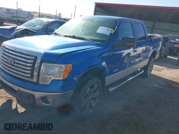 2011 Ford F-150 XLT with VIN 1FTFW1ET1BFC56942, listed as a IAAI auction lot 40717244 with 122,981 mi miles. Bid and sale history available at carsss.com. Image 17.