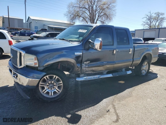 2006 Ford Super Duty F-250 XL with VIN 1FTSW21P76EA34625, listed as a Copart auction lot 47319315 with 217,137 mi miles and Salvage Title. Bid and sale history available at carsss.com. Image 1.