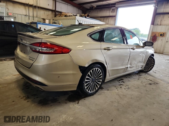 2017 Ford Fusion Hybrid Titanium with VIN 3FA6P0RUXHR154907, listed as a Copart auction lot 61295105 with 163,862 mi miles and Salvage title. Bid and sale history available at DreamBid. Image 3.