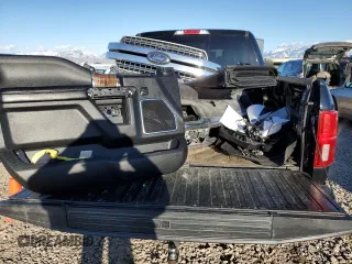 2020 Ford F-150 XL with VIN 1FTEW1E41LKE62520, listed as a Copart auction lot 47025185 with 165,317 mi miles and Salvage Title. Bid and sale history available at carsss.com. Image 6.