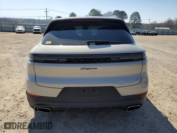 2024 Porsche Cayenne с VIN WP1AA2AY3RDA04548, выставлен на аукционе Copart как лот 48306425 с пробегом Не указан миль и Чистый • Clean title. История ставок и продаж доступна на DreamBid. Изображение 6.