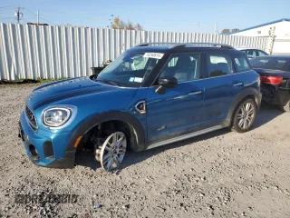 2022 MINI Countryman Cooper S with VIN WMZ83BR05N3N95507, listed as a Copart auction lot 76240614 with 23,900 mi miles and Salvage Title. Bid and sale history available at carsss.com. Image 1.