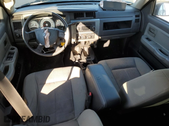2008 Dodge Dakota SLT with VIN 1D7HE48K18S561928, listed as a Copart auction lot 86441374 with 169,333 mi miles and Salvage Title. Bid and sale history available at DreamBid. Image 8.