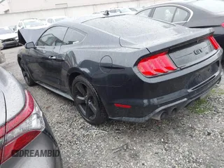 2021 Ford Mustang GT with VIN 1FA6P8CF4M5128552, listed as a IAAI auction lot 41455396 with 41,715 mi miles. Bid and sale history available at carsss.com. Image 3.