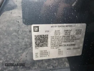 2020 Chevrolet Tahoe LT с VIN 1GNSCBKC2LR119582, выставлен на аукционе Copart как лот 51223415 с пробегом 116 160 миль миль и Списание • Salvage title. История ставок и продаж доступна на DreamBid. Изображение 13.