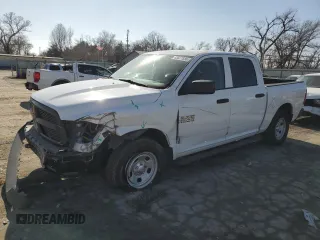 2013 Ram 1500 Tradesman with VIN 1C6RR7KP1DS614699, listed as a Copart auction lot 43827855 with 188,319 mi miles and Salvage Title. Bid and sale history available at carsss.com. Image 1.