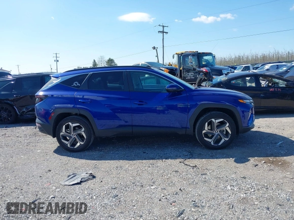 2023 Hyundai Tucson SEL with VIN 5NMJFCAE9PH172567, listed as a IAAI auction lot 41995121 with 23,638 mi miles. Bid and sale history available at carsss.com. Image 13.