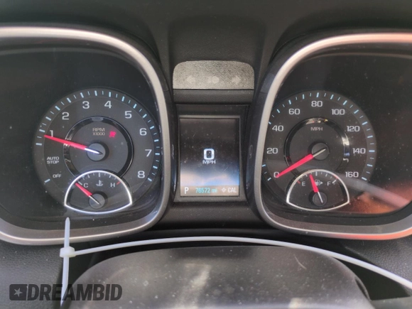 2016 Chevrolet Malibu Limited LT with VIN 1G11C5SA9GF101293, listed as a Copart auction lot 50169595 with 76,572 mi miles and Salvage Title. Bid and sale history available at carsss.com. Image 9.