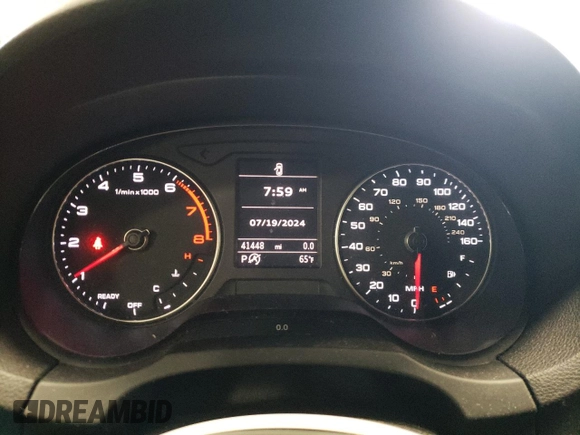 2017 Audi A3 Sedan Premium Plus with VIN WAUGUGFFXH1032772, listed as a Copart auction lot 63708014 with 41,448 mi miles and Salvage Title. Bid and sale history available at carsss.com. Image 9.