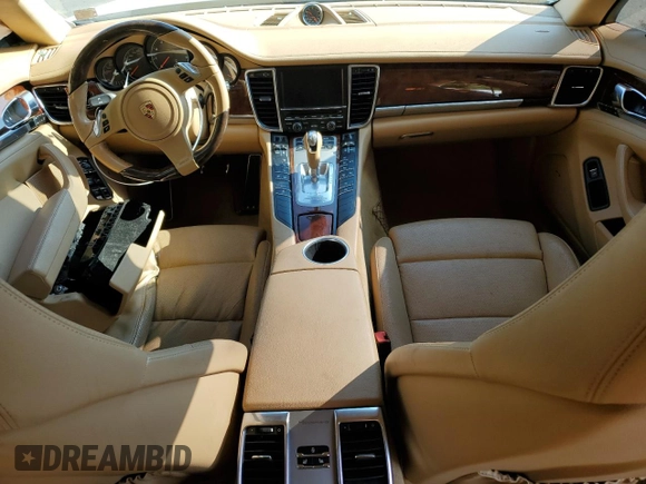 2014 Porsche Panamera с VIN WP0AA2A77EL008465, выставлен на аукционе Copart как лот 69671134 с пробегом Не указан миль и Чистый • Clean title. История ставок и продаж доступна на DreamBid. Изображение 8.