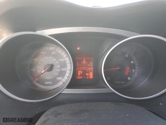 2007 Mitsubishi Outlander LS with VIN JA4MT31X07Z013806, listed as a Copart auction lot 89101575 with 215,953 mi miles and Salvage Title. Bid and sale history available at carsss.com. Image 9.