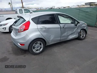 2018 Ford Fiesta SE with VIN 3FADP4EJ0JM104756, listed as a IAAI auction lot 41679507 with 80,553 mi miles. Bid and sale history available at carsss.com. Image 4.