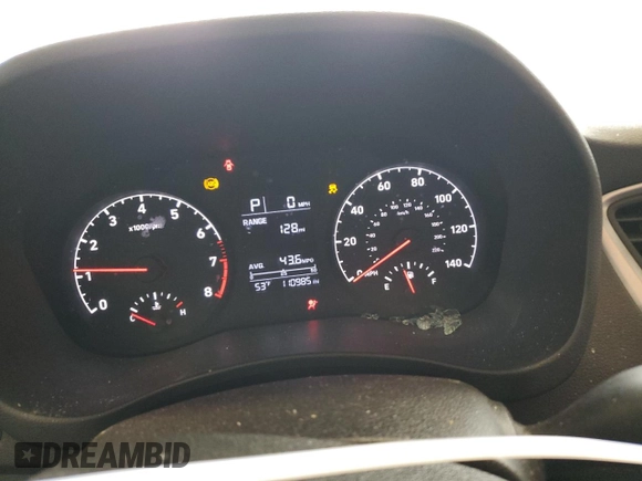 2019 Hyundai Accent SE with VIN 3KPC24A38KE067236, listed as a Copart auction lot 51458725 with 110,985 mi miles and Non Repairable. Bid and sale history available at DreamBid. Image 9.