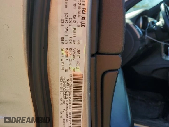 2017 Jeep Grand Cherokee Altitude z VIN 1C4RJFAG1HC656897, wystawiony jako Copart lot #49494305 z przebiegiem 145 254 mil mil oraz Szkoda całkowita • Salvage title. Historia ofert i sprzedaży dostępna na DreamBid. Obrazek 13.
