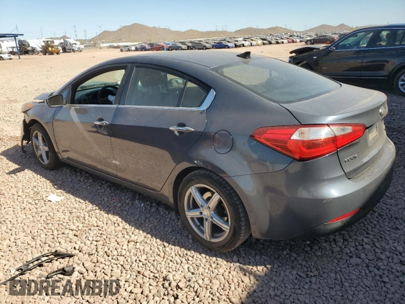 2014 Kia Forte EX with VIN KNAFX4A8XE5053877, listed as a Copart auction lot 45929855 with 134,142 mi miles and Salvage Title. Bid and sale history available at carsss.com. Image 2.