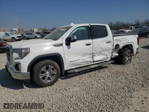 2019 GMC Sierra 1500 SLT z VIN 3GTU9DED4KG113488, wystawiony jako Copart lot #47656595 z przebiegiem 173 867 mil mil oraz Szkoda całkowita • Salvage title. Historia ofert i sprzedaży dostępna na DreamBid. Obrazek 1.