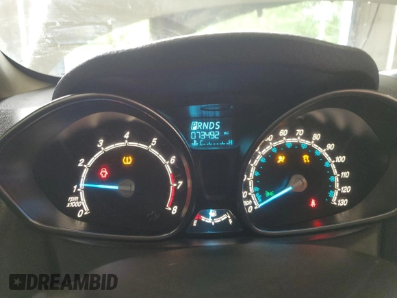 2019 Ford Fiesta SE z VIN 3FADP4BJ6KM112222, wystawiony jako Copart lot #54720095 z przebiegiem 73 492 mil mil oraz Szkoda całkowita • Salvage title. Historia ofert i sprzedaży dostępna na DreamBid. Obrazek 9.