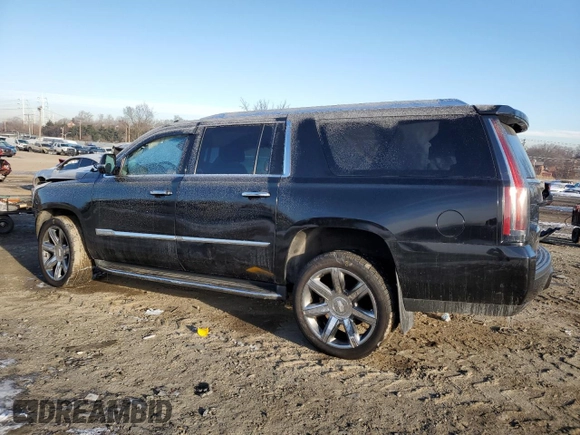 2017 Cadillac Escalade ESV Luxury z VIN 1GYS4HKJ0HR128578, wystawiony jako Copart lot #88101985 z przebiegiem 49 580 mil mil oraz Szkoda całkowita • Salvage title. Historia ofert i sprzedaży dostępna na DreamBid. Obrazek 2.