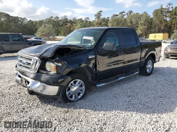 2008 Ford F-150 XL with VIN 1FTRW12W68FA23627, listed as a Copart auction lot 78399284 with 166,653 mi miles and Clean Title. Bid and sale history available at carsss.com. Image 1.