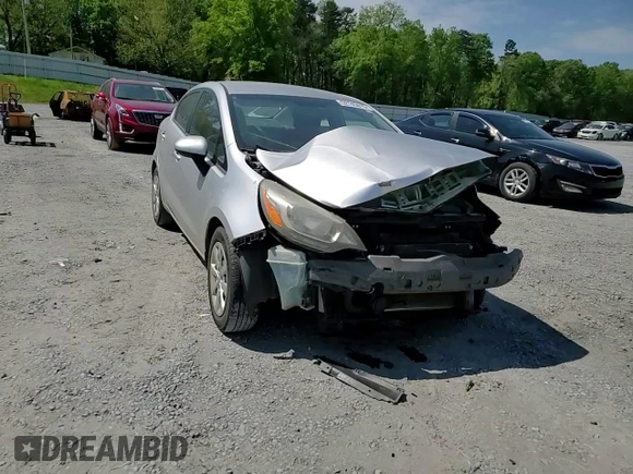 2013 Kia Rio LX with VIN KNADM4A36D6204176, listed as a Copart auction lot 52745815 with 138,655 mi miles and Salvage Title. Bid and sale history available at carsss.com. Image 11.
