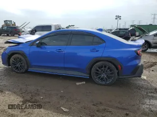 2023 Subaru WRX Premium with VIN JF1VBAF60P9814999, listed as a Copart auction lot 46886105 with 22,414 mi miles and Salvage title. Bid and sale history available at DreamBid. Image 2.