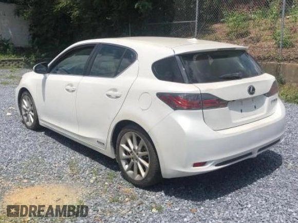 2012 Lexus CT 200h with VIN JTHKD5BH1C2054797, listed as a Copart auction lot 64297095 with 146,618 mi miles and Clean title. Bid and sale history available at DreamBid. Image 3.