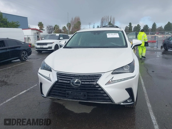 2020 Lexus NX with VIN JTJAARDZ2L5009379, listed as a IAAI auction lot 41702493 with 61,847 mi miles. Bid and sale history available at carsss.com. Image 12.