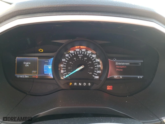 2016 Ford Edge SEL with VIN 2FMPK4J89GBB24308, listed as a Copart auction lot 51977255 with 121,922 mi miles and Salvage Title. Bid and sale history available at carsss.com. Image 9.