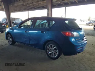 2012 Mazda 3 i Grand Touring with VIN JM1BL1M80C1609710, listed as a Copart auction lot 47229415 with 176,243 mi miles and Salvage Title. Bid and sale history available at DreamBid. Image 2.