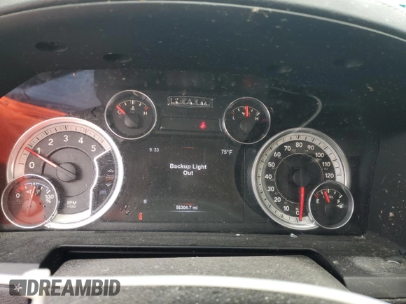 2015 Ram 3500 Laramie with VIN 3C63RRJL1FG622909, listed as a Copart auction lot 75750444 with 56,304 mi miles and Non Repairable. Bid and sale history available at carsss.com. Image 9.