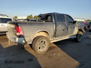 2018 Ram 1500 Big Horn with VIN 1C6RR7LG3JS221023, listed as a Copart auction lot 74574284 with 51,981 mi miles and Salvage Title. Bid and sale history available at carsss.com. Image 3.