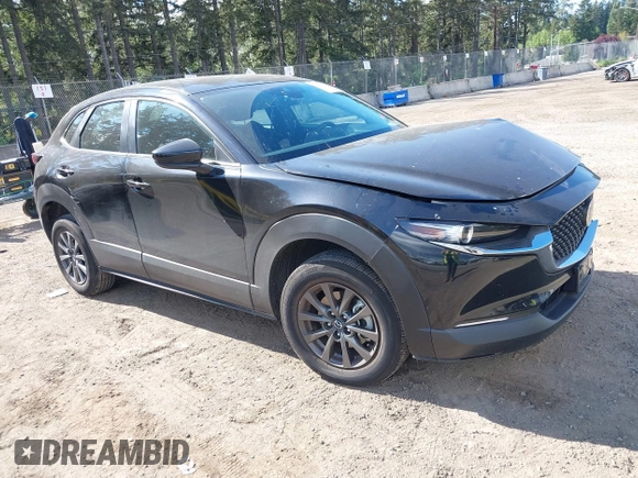 2023 Mazda CX-30 S z VIN 3MVDMBAM0PM519901, wystawiony jako IAAI lot #42255344 z przebiegiem 20 839 mil mil oraz . Historia ofert i sprzedaży dostępna na DreamBid. Obrazek 1.
