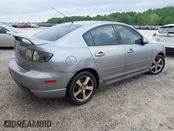 2005 Mazda 3 s with VIN JM1BK123551254112, listed as a IAAI auction lot 42153452 with 258,826 mi miles and . Bid and sale history available at DreamBid. Image 4.