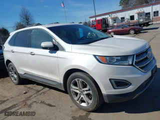 2017 Ford Edge Titanium with VIN 2FMPK3K83HBC58497, listed as a IAAI auction lot 41564810 with 167,711 mi miles. Bid and sale history available at carsss.com. Image 13.